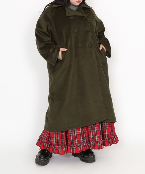 【セール】オーバーダブルロングコート（その他アウター）｜PUNYUS（プニュズ）