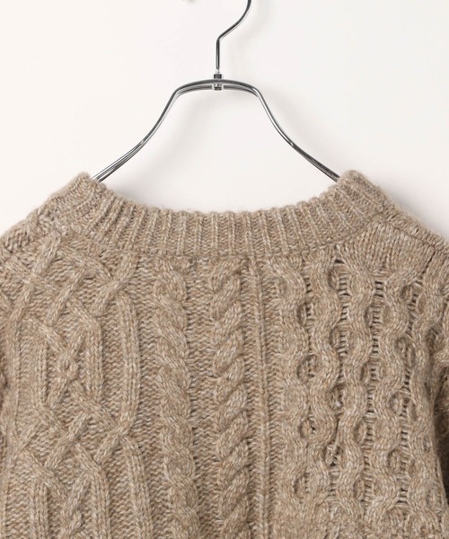 ふう出品 LEPSIM（レプシィム）の「3ゲージケーブルダメージプルオーバー 212473