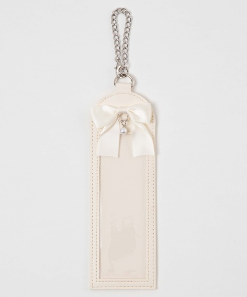 WEGO（ウィゴー）の「WEGO/パールリボン4カットフォトケース