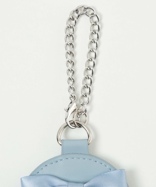 セール】WEGO/パールリボン4カットフォトケースキーホルダー（カード