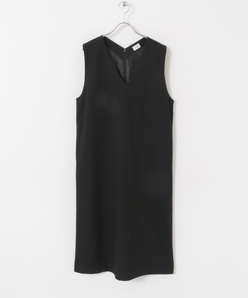 URBAN RESEARCH DOORS（アーバンリサーチドアーズ）の「『UR TECH』ストレートラインジャンパースカート（ワンピース・レディース・ブラック/チャコールグレー・SMALL/MEDIUM）」の22枚目の写真