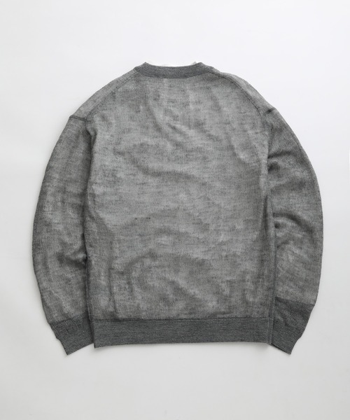 【セール】《2点セット》モヘアミックス ハイゲージ ニット&ロングスリーブ / セパレート着用可能（ニット/セーター）｜ADAM ET ROPE'（アダムエロペ）