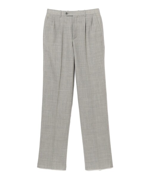 BEAMS F(ビームスエフ)の「ORTELO / ウール フレスコ 2プリーツ ワイドスラックス(その他パンツ・メンズ・シルバー/グレー・48/46/44/50)」の3枚目の写真
