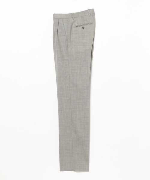 BEAMS F(ビームスエフ)の「ORTELO / ウール フレスコ 2プリーツ ワイドスラックス(その他パンツ・メンズ・シルバー/グレー・48/46/44/50)」の4枚目の写真