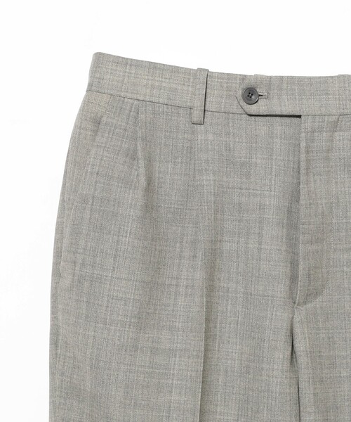 BEAMS F(ビームスエフ)の「ORTELO / ウール フレスコ 2プリーツ ワイドスラックス(その他パンツ・メンズ・シルバー/グレー・48/46/44/50)」の5枚目の写真