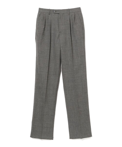 BEAMS F(ビームスエフ)の「ORTELO / ウール フレスコ 2プリーツ ワイドスラックス(その他パンツ・メンズ・シルバー/グレー・48/46/44/50)」の10枚目の写真