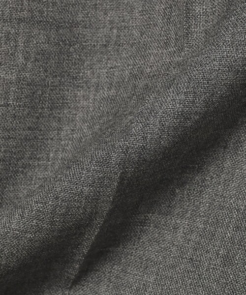 BEAMS F(ビームスエフ)の「ORTELO / ウール フレスコ 2プリーツ ワイドスラックス(その他パンツ・メンズ・シルバー/グレー・48/46/44/50)」の13枚目の写真