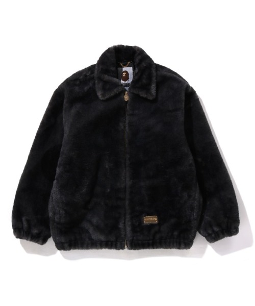 A BATHING APE（アベイシングエイプ）の「CAMO FLUFFY JACKET 