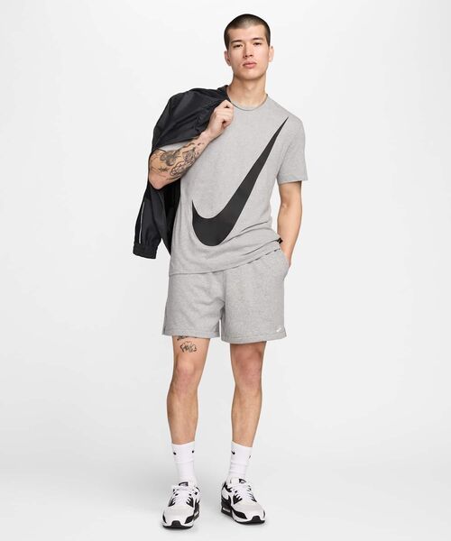 NIKE(ナイキ)の「《セットアップ対応商品》ナイキ クラブ メンズ フレンチ テリー フロー ショートパンツ / Nike Club Men's French Terry Flow Shorts FN3521-063 Dark Grey Heather(スウェットパンツ・メンズ・グレー系その他・S/M/L/2XL/XL)」の10枚目の写真