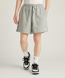 《セットアップ対応商品》ナイキ クラブ メンズ フレンチ テリー フロー ショートパンツ / Nike Club Men's French Terry Flow Shorts  FN3521-063 Dark Grey Heather