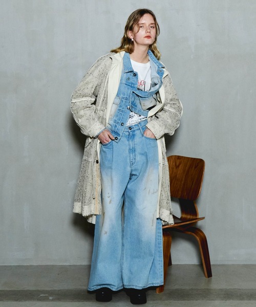 Mud Draw Ring Die Denim Jacket/マッドダイリングデニム