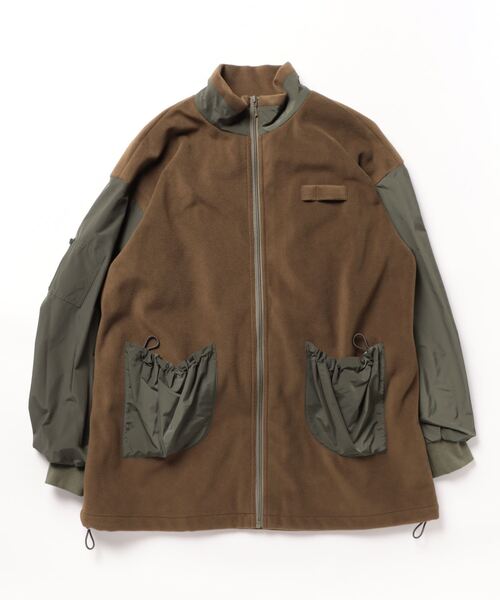Ameri FLEECE BONDING ZIP BLOUSON ブルゾン
