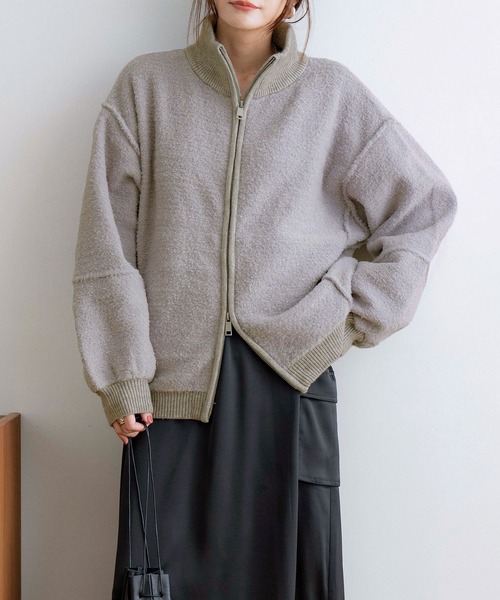 【NOAHL】Wジップニットブルゾン（ブルゾン）｜NOAHL（ノアル）