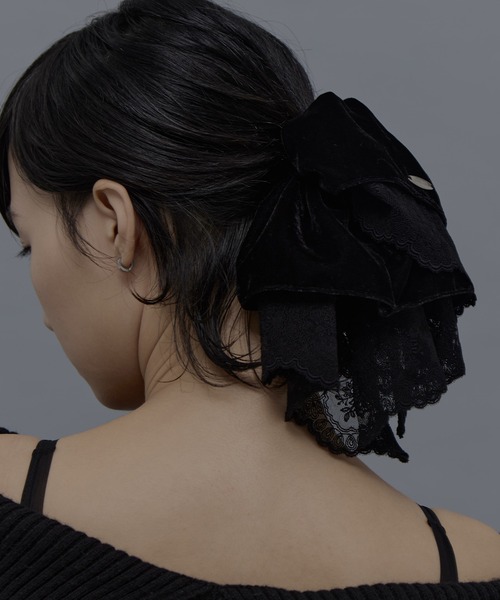 tanakadaisuke ベロアレースシュシュ tanakadaisuke シュシュ 「tanakadaisuke/タナカダイスケ