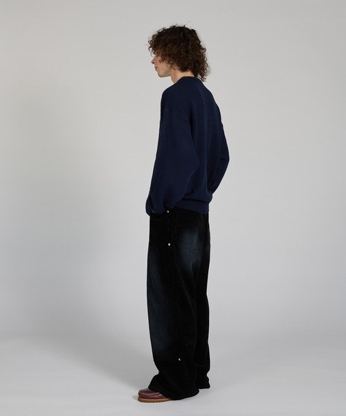 kutir(クティール)の「【Teddy Bare】KNIT MUFFLER SET/【テディベア】ニットマフラーセット(ニット/セーター・メンズ・ブラウン/グリーン/ボルドー/ネイビー/ブラック・MEDIUM/LARGE)」の12枚目の写真