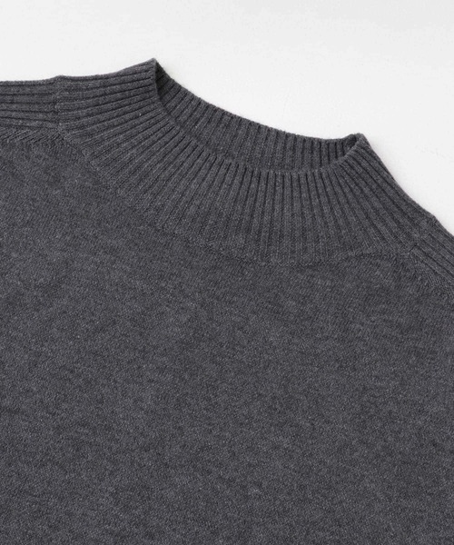 ITEMS URBANRESEARCH(アイテムズ アーバンリサーチ)の「ショルダーリブハイネックニット(ニット/セーター・レディース・チャコールグレー/オフホワイト/ベージュ/ミント・FREE)」の17枚目の写真