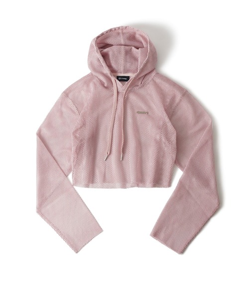 パーカー Hexagon mesh hoodie「WOMEN」 レディース Hexagon mesh hoodie (WOMENS) - Subciety Online Store