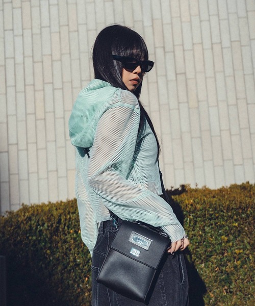 パーカー Hexagon mesh hoodie「WOMEN」 レディース Hexagon mesh hoodie (WOMENS) - Subciety Online Store