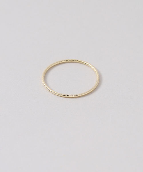 WEB限定/追加》SLOBE カットワイヤーリング（リング）｜SLOBE IENA