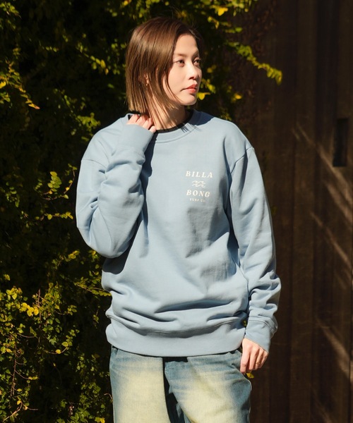 BILLABONG(ビラボン)の「BILLABONG メンズ ONE TIME トレーナー 【2025年春夏モデル】/ビラボンスウェットトレーナー(スウェット・メンズ・ブルー/ブラック系その他/ホワイト・MEDIUM/X-LARGE/LARGE)」の19枚目の写真