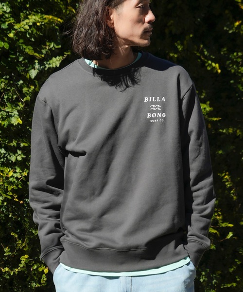 BILLABONG(ビラボン)の「BILLABONG メンズ ONE TIME トレーナー 【2025年春夏モデル】/ビラボンスウェットトレーナー(スウェット・メンズ・ブルー/ブラック系その他/ホワイト・MEDIUM/X-LARGE/LARGE)」の13枚目の写真