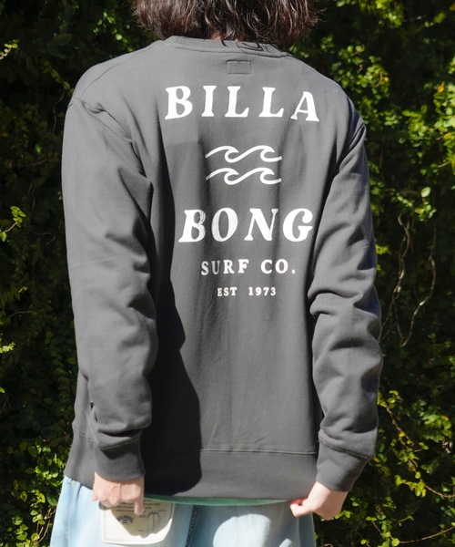 BILLABONG(ビラボン)の「BILLABONG メンズ ONE TIME トレーナー 【2025年春夏モデル】/ビラボンスウェットトレーナー(スウェット・メンズ・ブルー/ブラック系その他/ホワイト・MEDIUM/X-LARGE/LARGE)」の15枚目の写真
