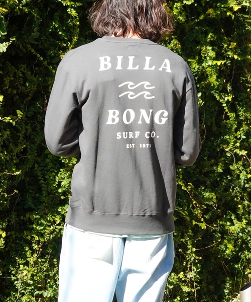BILLABONG(ビラボン)の「BILLABONG メンズ ONE TIME トレーナー 【2025年春夏モデル】/ビラボンスウェットトレーナー(スウェット・メンズ・ブルー/ブラック系その他/ホワイト・MEDIUM/X-LARGE/LARGE)」の14枚目の写真