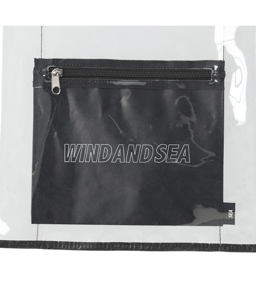 WIND AND SEA（ウィンダンシー）の「Clarity TPU Market Bag（トートバッグ・メンズ・ブラック/チャコール/サンドベージュ・FREE）」の6枚目の写真