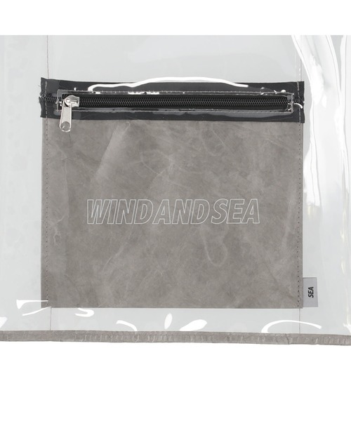 WIND AND SEA（ウィンダンシー）の「Clarity TPU Market Bag（トートバッグ・メンズ・ブラック/チャコール/サンドベージュ・FREE）」の10枚目の写真