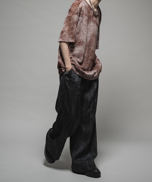 CASPER JOHN（キャスパージョン）の「Tie dye russel T-shirts/タイダイラッセルTシャツ（Tシャツ/カットソー・メンズ・ブルー/ブラウン/グリーン・X-SMALL/SMALL/MEDIUM/LARGE）」の12枚目の写真