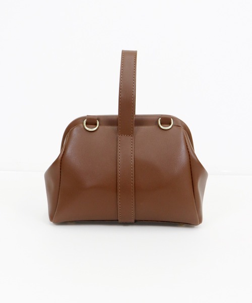 ワンハンドルがま口バッグ（ハンドバッグ）｜BLUEEAST（ブルーイースト