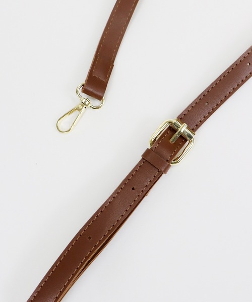 BLUEEAST（ブルーイースト）の「ワンハンドルがま口バッグ（ハンドバッグ・レディース・ブラウン/ブラック・FREE）」の20枚目の写真