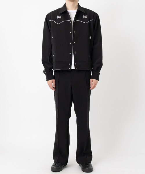 Needles ニードルス PIPING COWBOY PANTS XS 黒色 NEEDLES/ニードルズ/PIPING COWBOY PANT - DOUBLE CLOTH | L.H.P