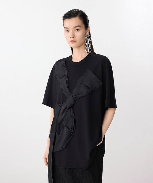 tシャツ Whispering Ribbon T-shirt / リボンTシャツ レディース セール】Whispering Ribbon T-shirt / リボンTシャツ（Tシャツ