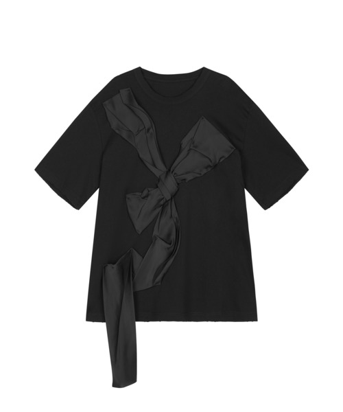 tシャツ Whispering Ribbon T-shirt / リボンTシャツ レディース セール】Whispering Ribbon T-shirt / リボンTシャツ（Tシャツ