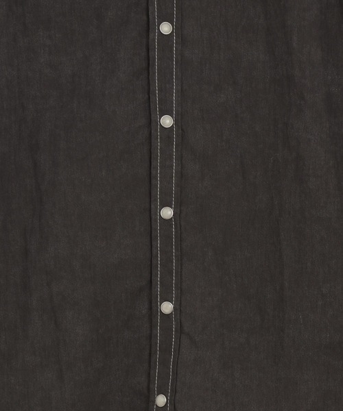 MAKE YOUR DAY（メイクユアデイ）の「ビッグカラーデニムワンピース■80～140cm（ワンピース・キッズ・ブラック/ブルー・140/130/120/100/80/110/90）」の16枚目の写真