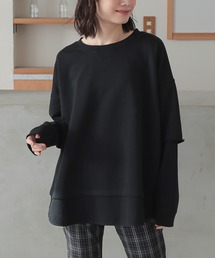フェイクレイヤードスウェット