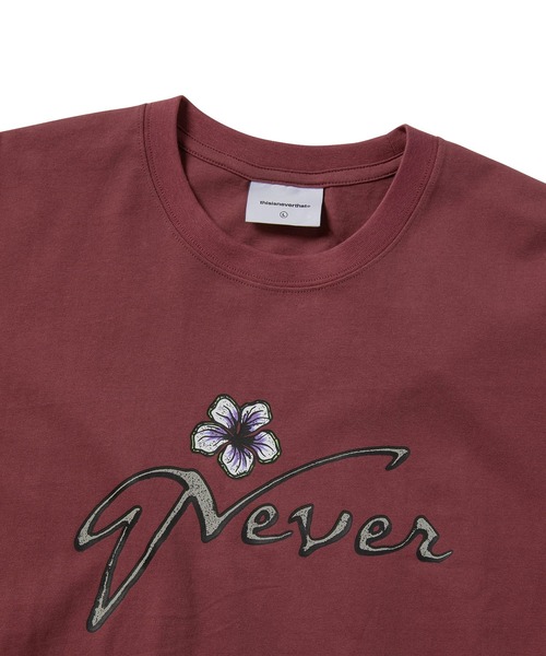 thisisneverthat(ディスイズネバーザット)の「Tropical Never Tee(Tシャツ/カットソー・メンズ・ブラウン/レッド系その他/ホワイト・S/M/L/XL)」の10枚目の写真
