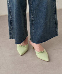 SHENERY | スエードミュール(パンプス)