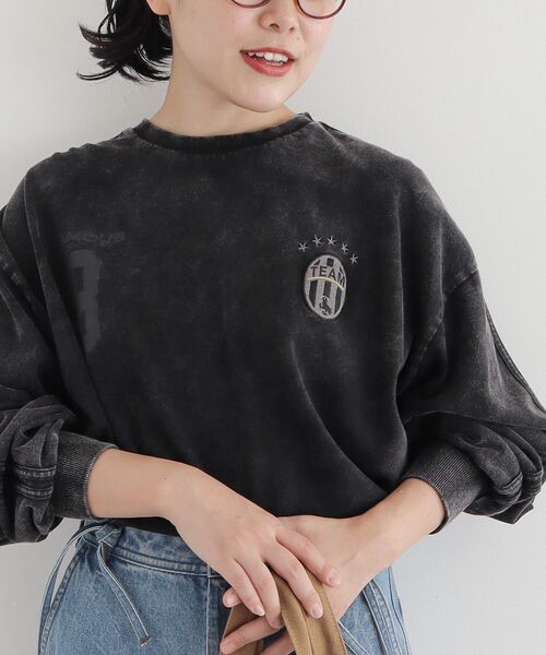 CRAFT STANDARD BOUTIQUE（クラフトスタンダードブティック）の「【ユニセックス】ヴィンテージゲームシャツ-C（Tシャツ/カットソー・レディース・グレー/アイボリー/ブラック・L/M/S）」の4枚目の写真