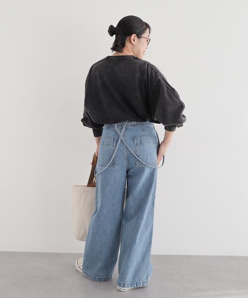 CRAFT STANDARD BOUTIQUE（クラフトスタンダードブティック）の「【ユニセックス】ヴィンテージゲームシャツ-C（Tシャツ/カットソー・レディース・グレー/アイボリー/ブラック・L/M/S）」の8枚目の写真