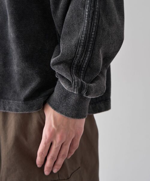 CRAFT STANDARD BOUTIQUE（クラフトスタンダードブティック）の「【ユニセックス】ヴィンテージゲームシャツ-C（Tシャツ/カットソー・レディース・グレー/アイボリー/ブラック・L/M/S）」の15枚目の写真