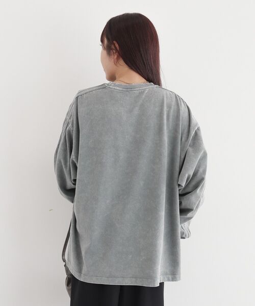 CRAFT STANDARD BOUTIQUE（クラフトスタンダードブティック）の「【ユニセックス】ヴィンテージゲームシャツ-C（Tシャツ/カットソー・レディース・グレー/アイボリー/ブラック・L/M/S）」の21枚目の写真