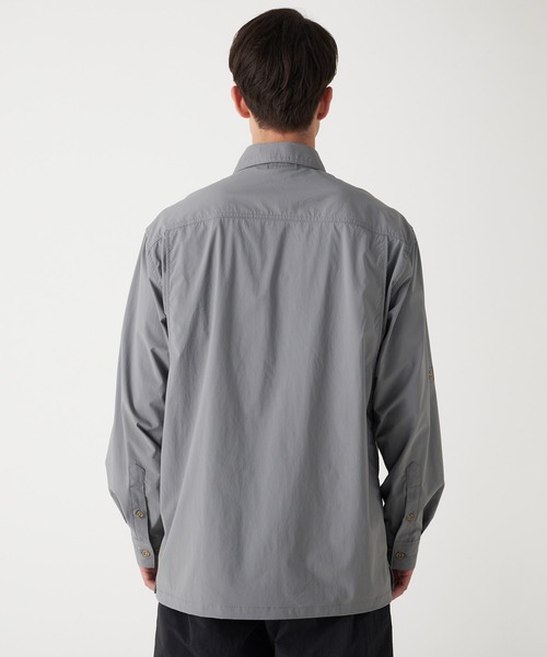 Eddie Bauer(エディーバウアー)の「長袖 ガイドシャツ(シャツ/ブラウス・メンズ・グレー/ダークネイビー・L/M/XXL/S/XL)」の14枚目の写真