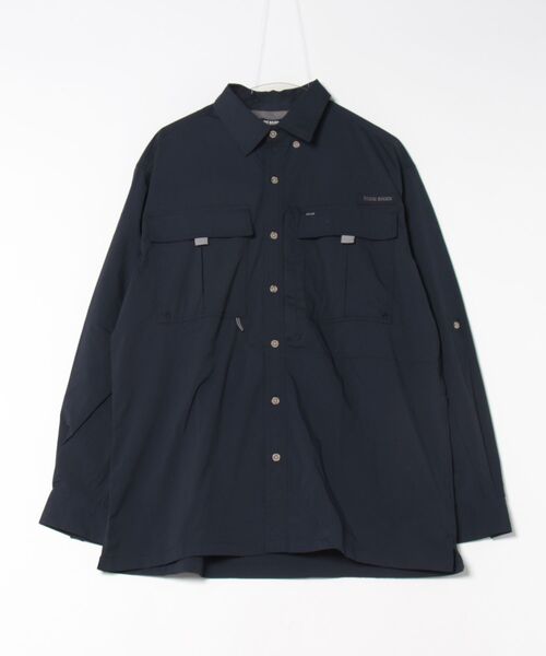 Eddie Bauer(エディーバウアー)の「長袖 ガイドシャツ(シャツ/ブラウス・メンズ・グレー/ダークネイビー・L/M/XXL/S/XL)」の22枚目の写真