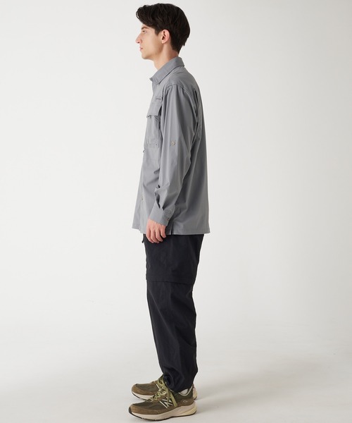 Eddie Bauer(エディーバウアー)の「長袖 ガイドシャツ(シャツ/ブラウス・メンズ・グレー/ダークネイビー・L/M/XXL/S/XL)」の7枚目の写真