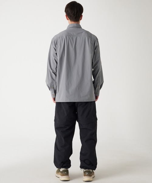 Eddie Bauer(エディーバウアー)の「長袖 ガイドシャツ(シャツ/ブラウス・メンズ・グレー/ダークネイビー・L/M/XXL/S/XL)」の9枚目の写真