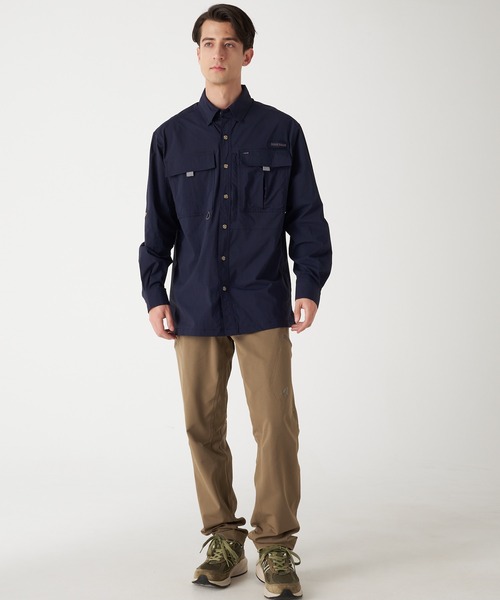 Eddie Bauer(エディーバウアー)の「長袖 ガイドシャツ(シャツ/ブラウス・メンズ・グレー/ダークネイビー・L/M/XXL/S/XL)」の11枚目の写真