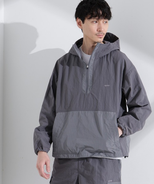 「NJ/CLUB」 リップストップアノラックジャケット
