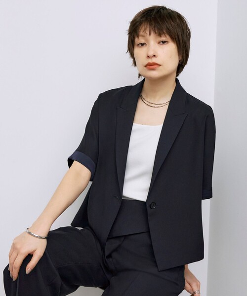 【送関込】Saint Laurent☆コットンサージ クロップドジャケット Medium-838694YZ9BW9660_A.jpg?v=1